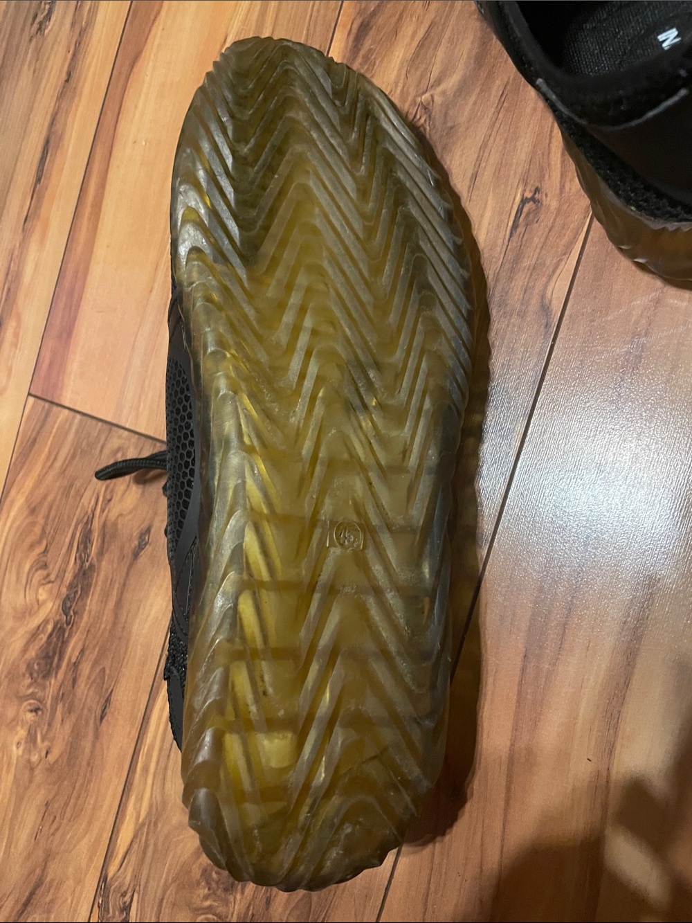 Indestructible Shoes black shoes size 45/11.5 - Picture 5 of 6